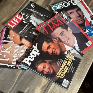Vintage magazines of John f Kennedy jr